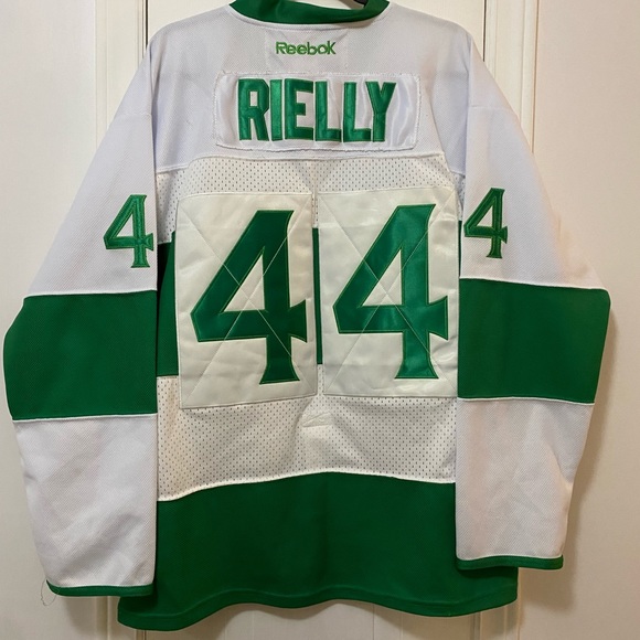 Toronto Maple Leafs St. Pats Green and White Jersey size XL - Picture 6 of 9